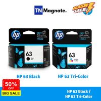 [หมึกพิมพ์อิงค์เจ็ท] HP 63 BK/CO แพคเดี่ยว (หมึกดำ หรือ หมึกสี) - 1 กล่อง #หมึกสี  #หมึกปริ้นเตอร์  #หมึกเครื่องปริ้น hp #หมึกปริ้น   #ตลับหมึก