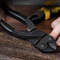 【LZ】∋❣  Deli doméstico 1 pçs 8 cutters cutters preto profissional cortadores de parafuso resistente à corrosão rustproof alicate eletricista remover unhas ferramenta mão