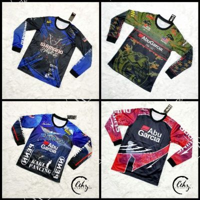 Baju Jersi Pancing /Anglers Club / Abu Garcia Shimano Sublimation Jersey Murah