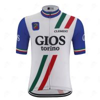 CUT GIOS TEAM Retro Classic ONLY Mens Cycling Jersey Short Sleeve Bicycle Clothing Ropa Ciclismo