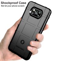 【Electronic Store】เคสซิลิโคนป้องกันที่ทนทานสำหรับ Xiaomi Mi Poco X3 NFC X3 Pro M3 F3 Heavy Duty กันกระแทกป้องกันโทรศัพท์ฝาหลัง Coque