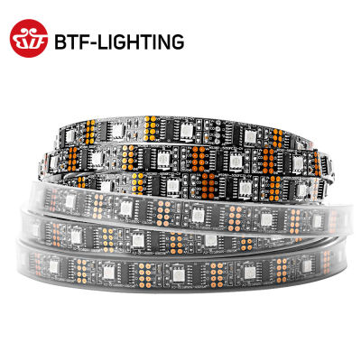 WS2801 RGB Led Strip Light 5V 1m 2m 3m 4m 5m 32 LEDs 2801 Chip Led Lights Individually Addressable 12mm Full Dream Color IP30 67