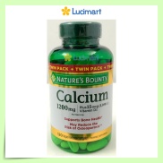 HCMViên uống Calcium 1200mg Plus 25mcg Vitamin D3 hũ 120 viên Hàng Mỹ