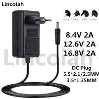 อะแดปเตอร์2000ma 2A 8.4V 12.6V 16.8 V แหล่งจ่ายไฟ8.4 12.6 16.8 V เครื่องชาร์จแบตเตอรี่ DC 5.5*2.1MM สำหรับแบตเตอรี่ลิเธียม Li-Ion 18650