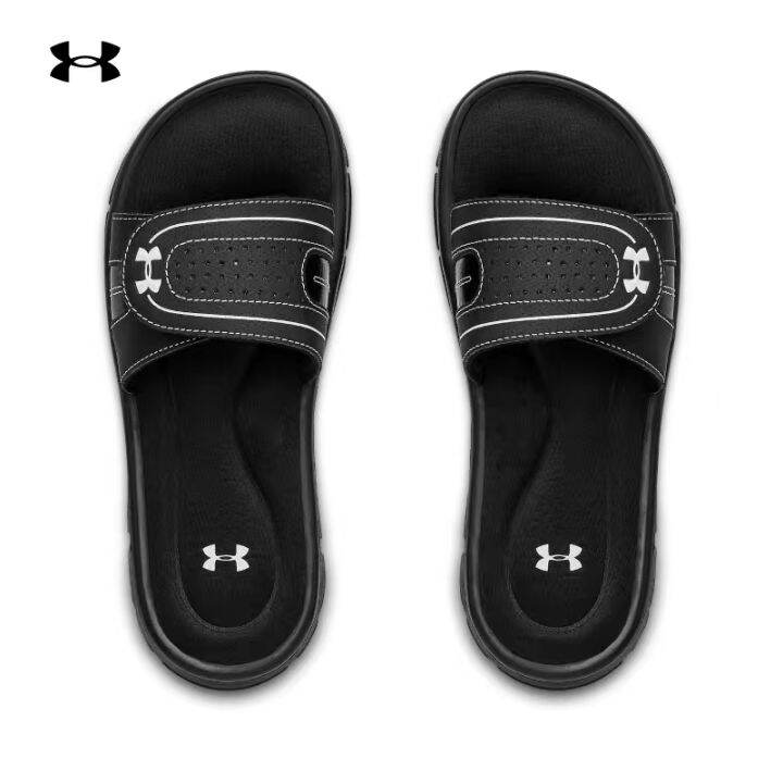 Under Armour slippers men's UA summer new outdoor sandals sports Velcro out beach shoes Lazada PH