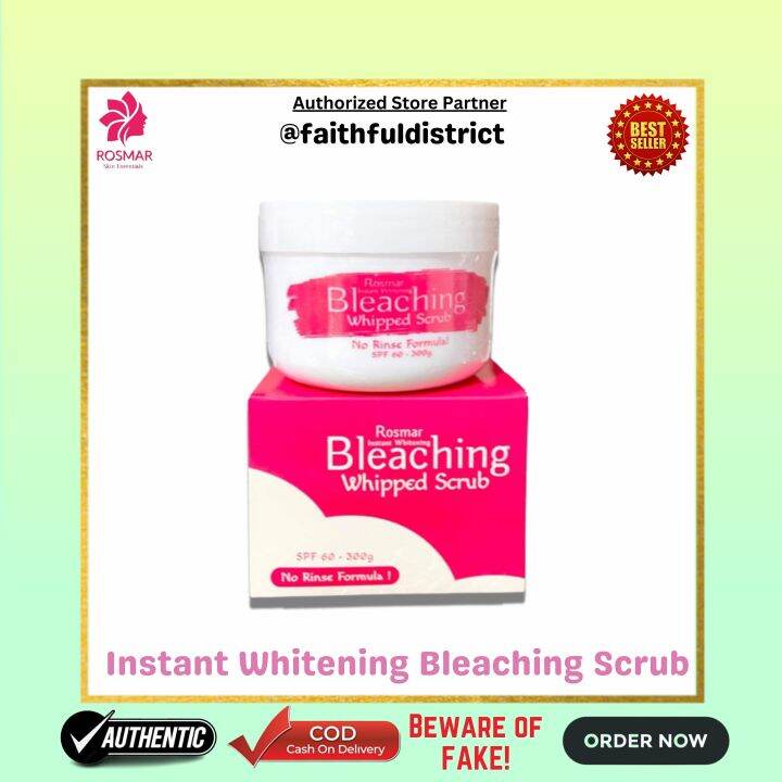 [Faithful District] SALE ROSMAR Bleaching Whipped Scrub No Rinse ...