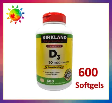 Buy Kirkland Vitamin D3 Softgel online