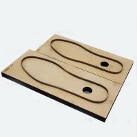 Japan Steel Blade Rule Die Cut Steel Punch shoe pad insole Cutting Mold Wood Dies Cutter for Leather Crafts