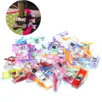 20/50pcs Multipurpose Sewing Clips Colorful Clip Plastic Craft Crocheting Knitting Safety Clip Assorted Color Binding Clip Paper