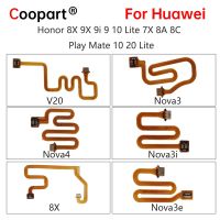 ใหม่ Fingerprint Scanner Sensor Extended Flex Cable สําหรับ Huawei Honor Nova 3 4 8X 9X 9i 9 10 Lite 7X 8A 8C Play Mate 10 v20 Lite