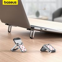 Baseus Foldable Laptop Stand Portable Notebook Support Base Holder Adjustable Riser Cooling Bracket Universal for Laptop Tablet Laptop Stands