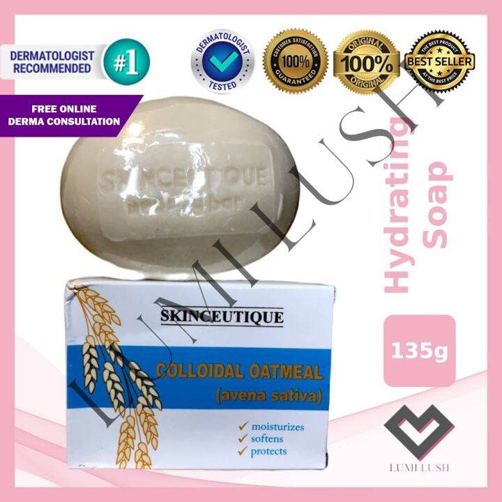 Skinceutique Colloidal Oatmeal Soap 135g Deep Moisturizing Lazada PH
