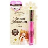 Koji Dolly Wink Brown Mascara #01 Long มาสคาร่าปัดคิ้วให้สวยยาวได้รูป ดวงตาดูเด่นขึ้น