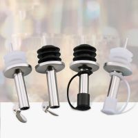 1PC Cork Dispenser Stainless Steel Oil Bottle Spout Pourer For Flask Red Wine Pot Bottle Plug Mouth with Stopper Bar Wine Tools