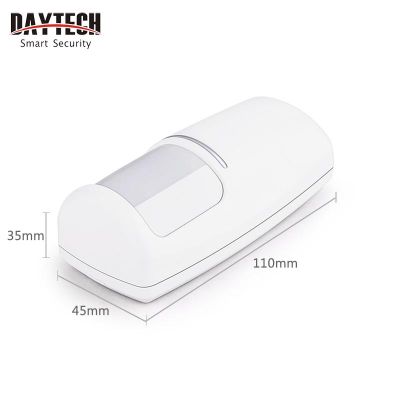 Daytech Wireless PIR Motion Sensor Detector For Daytech Alarm System Model WIFI06 WIFI07 GSM02(PIR02)