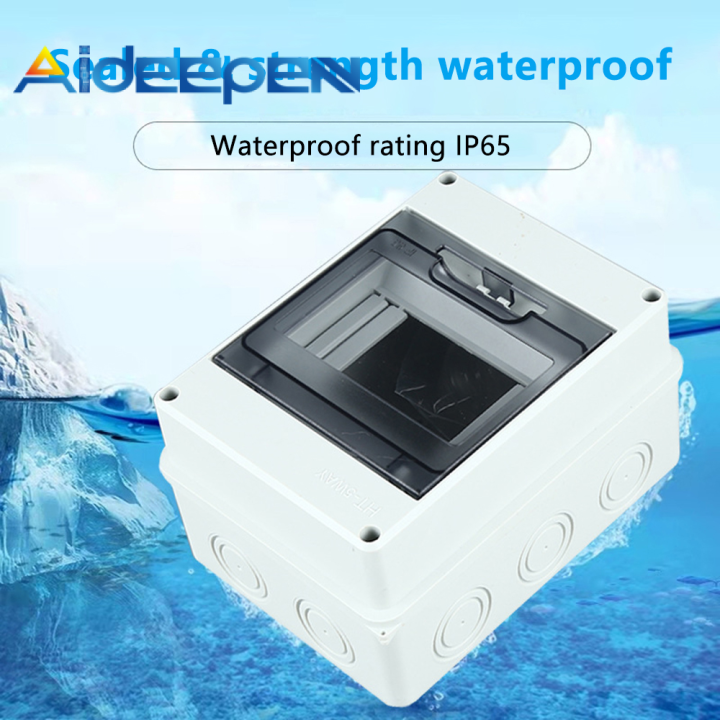 Aideepen Electrical Junction Box Hinged Cover Transparent Lid IP65 ...