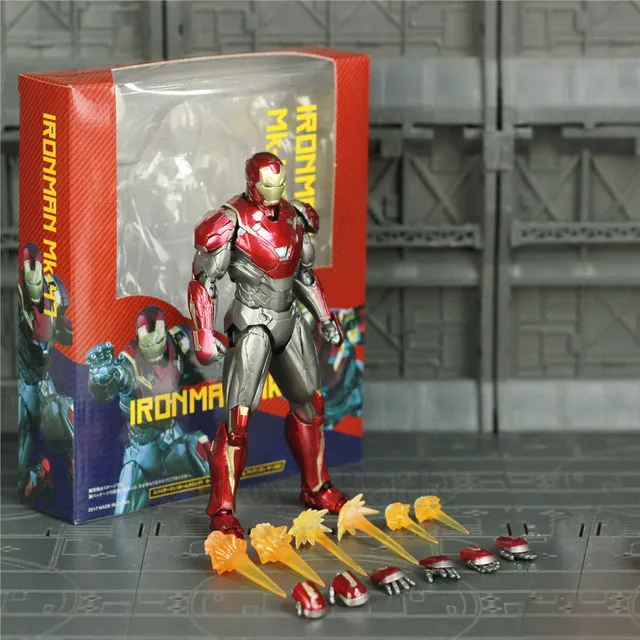 Marvel Iron Man Mk47 6 Action Figure Spider Man Holland Avengers Iron Man Ironman Mk47 Mark47 Ko S Shf Legends Toys Doll Lazada Singapore