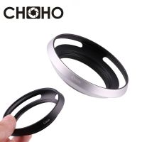 Camera Metal Lens Hood Vented Wide-angle 37mm 39mm 40.5mm 43mm 46mm 49mm 52mm 55mm Screw-in Lente Protect For Canon Nikon Leica