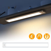 40เซนติเมตรไร้สาย LED Motion Sensor แถบแสงคณะรัฐมนตรีตู้เสื้อผ้าโคมไฟแบบชาร์จไฟได้