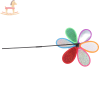 PCWFKEF 1PC สีสัน3D น่ารัก handmade WIND SPINNER ของเล่นสำหรับทารกนกยูง