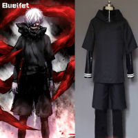 Anime Tokyo Ghoul Haise Sasaki Cosplay Costumes JP Anime Kaneki Ken Hoodie Jackets Black Fight Uniform Halloween Cosplay Costume