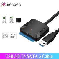 Bggqgg Usb 3.0ไปยัง Sata 3สายอะแดปเตอร์ Sata เป็น Usb สายสนับสนุน2.5หรือ3.5นิ้วหน่วยความจำภายนอก Ssd Hdd อะแดปเตอร์ฮาร์ดไดรฟ์ขาย