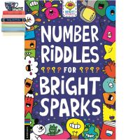 Top quality หนังสืออังกฤษใหม่พร้อมส่ง Number Riddles for Bright Sparks [Paperback]