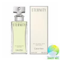 น้ำหอมแท้ 100%  Ck Eternity for Women EDT 100 ml. (กล่องพร้อมชีล) .  (กล่องชีล) ราคาพิเศษเพียง 10 ขวดแรกเท่านั้น!!!