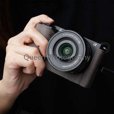กล้องกรณี FR ZVE10แฮนด์เมดหนังแท้อุปกรณ์เสริมฝาครอบ ZV-E10กระเป๋ากล้อง GoPro Benro mochilas S60