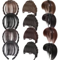 【YF】 12 Styles Wig Bangs Hairband Fake Hair Headband Fringe Extension Women Girls Clips In Accessories Hairpiece