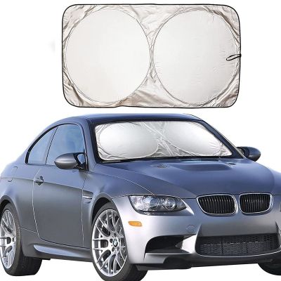 2023 UV Protection Curtain Styling Car Windscreen Sunshade Cover Window Protector Folding Accessories
