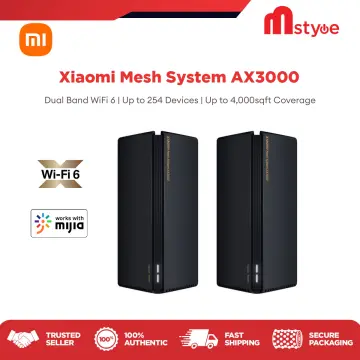  Xiaomi AX3000 Router, Wifi 6 Gigabit, Dual Frequency, Supports  Mesh : Electrónica