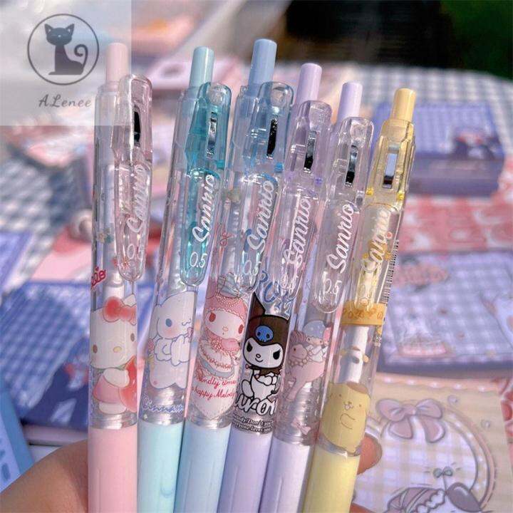 ALENEE 6Pcs/set School Stationery Children Gifts Kuromi Kitty Cat ...