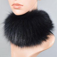 Hot Sale Winter Soft Warm Women Real Rex Rabbit Fur Scarf Hat Warm Real Fox Fur Cap Ring Shawl Natural Fox Fur Scarves Hats