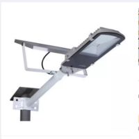 SOLAR LED STREET LIGHT โคมไฟถนนโซล่าร์เซลล์ กำลังไฟ 30 วัตต์ พร้อมขายึดแผงโซล่าร์และขายึดเสาไฟ และรีโมทคอนโทรล รุ่น SOLAR-AB-30 โคมไฟ โคมไฟโซล่าเซล(1894)