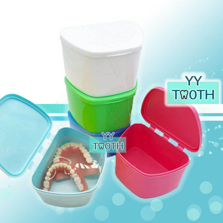 Denture box Denture case Retainer box Retainer case bekas plastik gigi palsu Lazada