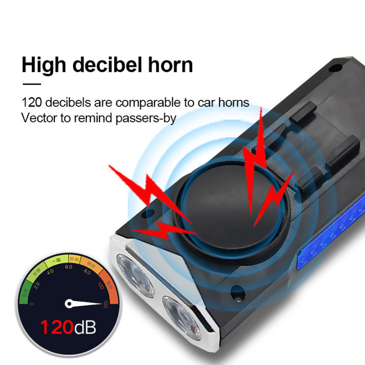 แสงที่แข็งแกร่งไฟฉายแบบพกพาทนทานล้างจักรยานไฟฉายจักรยานแสงฮอร์นรถ400ma-ด้านหน้าแสงอุปกรณ์จักรยาน