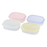 ?โปรสุดพิเศษ!!!? ชุดกล่องอาหาร SUPER PACK 517 ชุด 4 ชิ้น ภาชนะใส่อาหาร FOOD CONTAINER SQUARE SUPER PACK517 4EA/SET