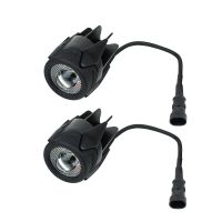 Lampu Bantu โคมไฟ LED Kabut Berkendara Spot มอเตอร์สำหรับรถยนต์ BMW R1200GS F800GS F700GS K1600 F650