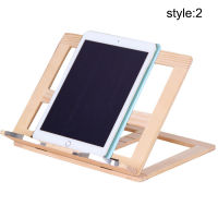 Wooden Frame Reading Bookshelf Bracket Book Reading Bookend Tablet PC Support Music Stand Wood Table Drawing Easel Stationery