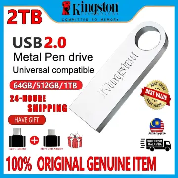 Clé USB 2.0 Kingston DataTraveler SE9 Métal 32Go