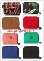 Kipling ซิปคู่ขนาดกลาง Dompet Koin แนวนอน K16057กระเป๋าสตางค์ขนาดเล็กของแท้จากยุโรป