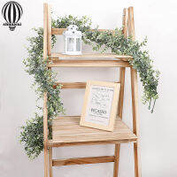 Shuaicai 1.8เมตรประดิษฐ์ Vines แขวน Eucalyptus ใบ Garland Faux Plant สำหรับงานแต่งงานฉากหลัง Arch Wall Decor