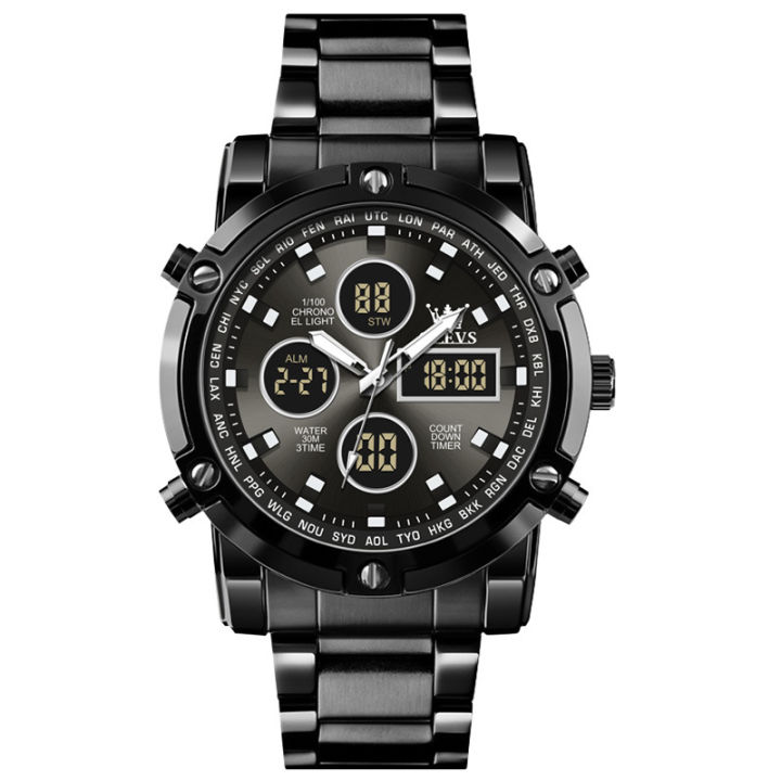 cod-นาฬิกาแบรนด์-oulishi-นาฬิกาอิเล็กทรอนิกส์มัลติฟังก์ชั่นนาฬิกากีฬานาฬิกาผู้ชายนาฬิกาผู้ชาย