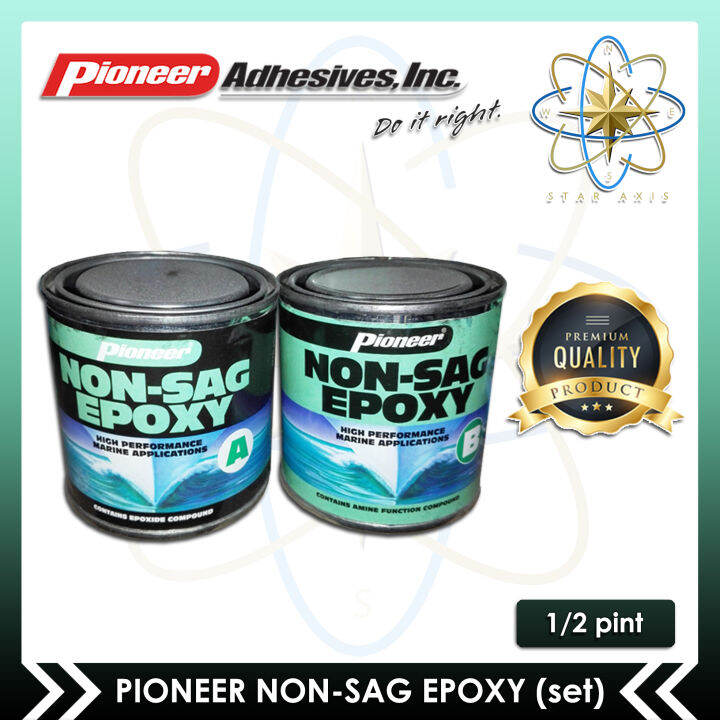 Pioneer Non-sag Epoxy (1/2 Pint Set) | Lazada PH