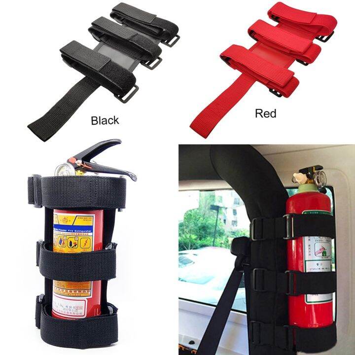Adjustable Fire Extinguisher Holder Car Fire Extinguisher Mount Strap