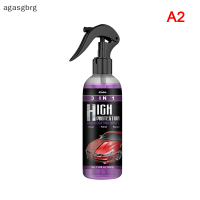 agasgbrg 3 in 1 Quick Coating Spray สเปรย์ป้องกันรถป้องกันโล่เคลือบสีรถซ่อมรถยนต์ภายนอก Restorer Ceramic Spray Coating ด่วน