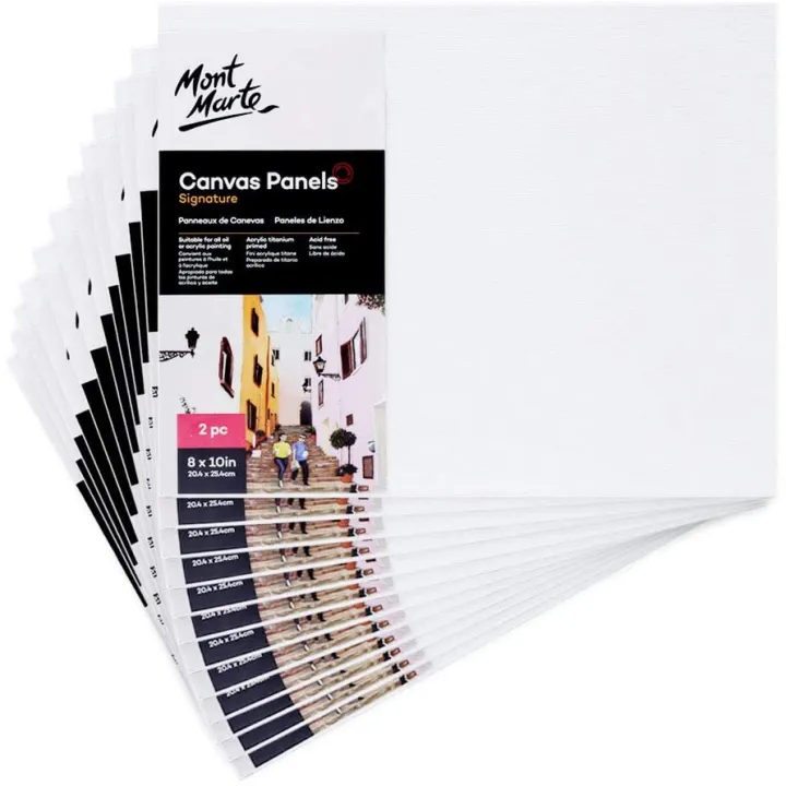 Canvas Panels (Toan) Mont Marte Vẽ Acrylic, Sơn dầu, Gouche Lazada.vn