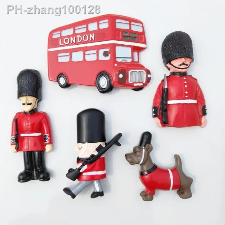 fridge-magnet-souvenir-british-royal-guard-london-guards-soldiers-london-bus-refrigerator-magnets-sticker-country-travel-decor