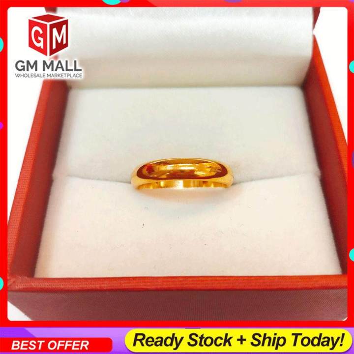 Cop 916 Emas Bangkok Emas Korea GM Mall Ring Gold Plated - Cincin Emas ...